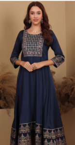 long kurti set 